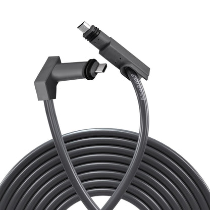 Tongmo 75FT Starlink cable for V2 satellite router, grey replacement cable for Starlink rectangular satellite system.