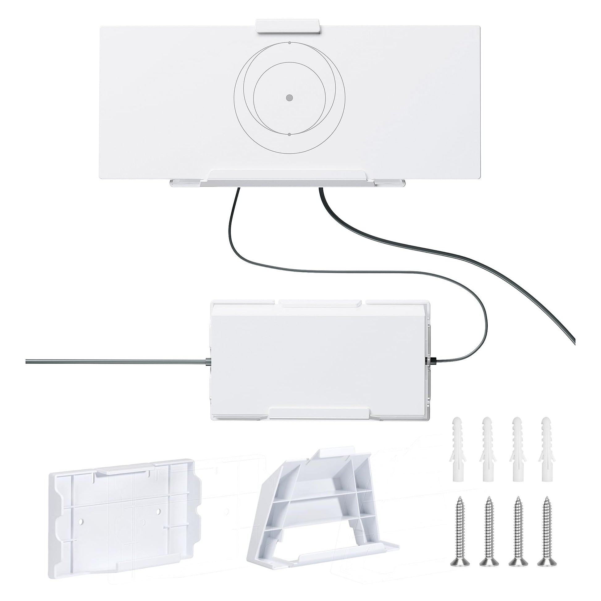 Wdlxmzx Gen 3 Mount for StarlinkV3 Mesh Router and Power Supply, high-performance standard mounting kit for Starlink V3.