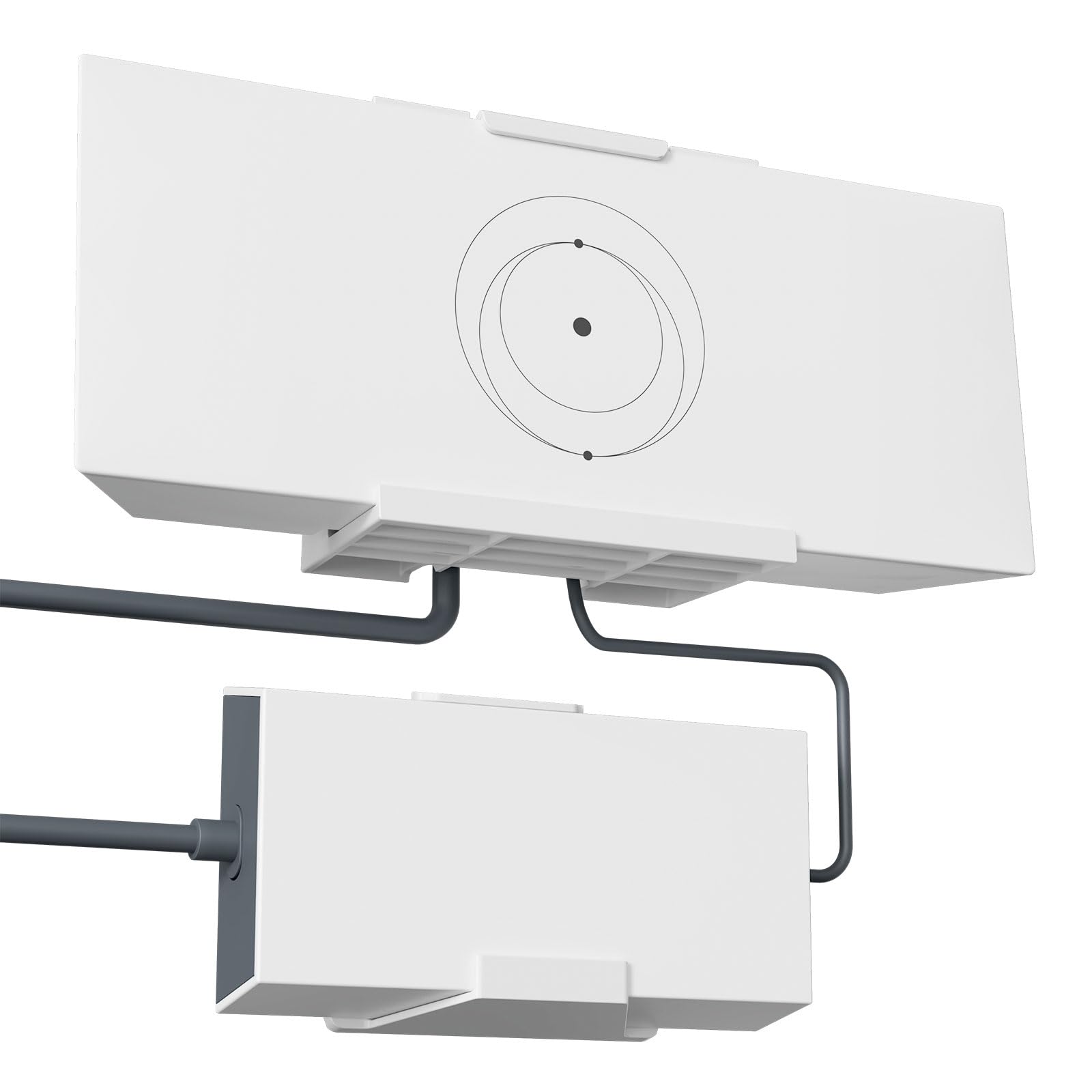 WOFOLiFE wall mount bracket for Starlink Gen 3 V3 router and power supply, with cable ties for space-saving cable management.