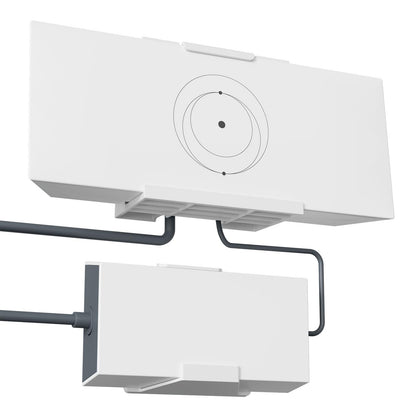 WOFOLiFE wall mount bracket for Starlink Gen 3 V3 router and power supply, with cable ties for space-saving cable management.