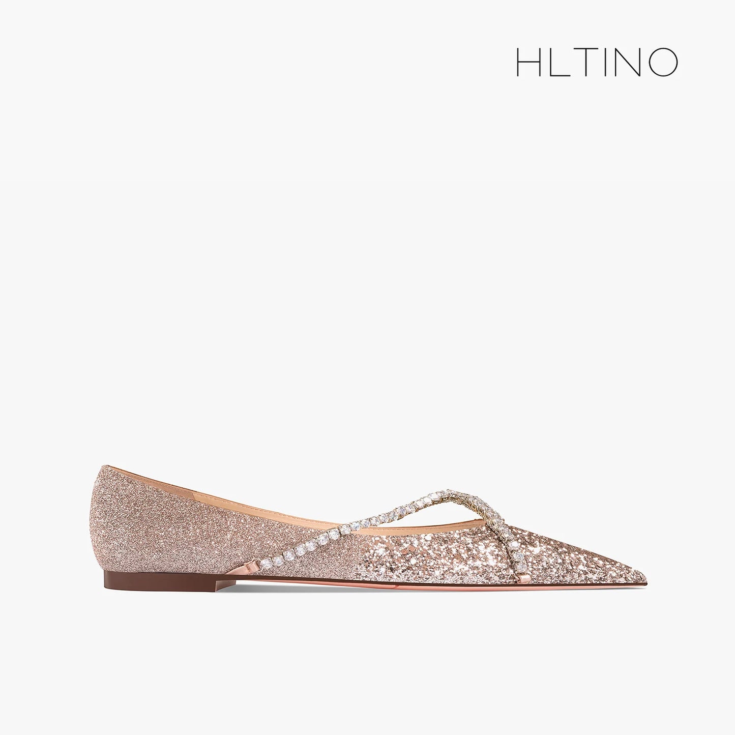 Luxury women's backless loafers with pointed toes, star style, low heel, comfortable fit, perfect for fashion parties in 2024.