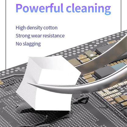 BackupMyFilesNow® NC800 nano-cleaning sponge, high-density cotton for PCB, motherboard, back cover, glass, and camera cleaning.