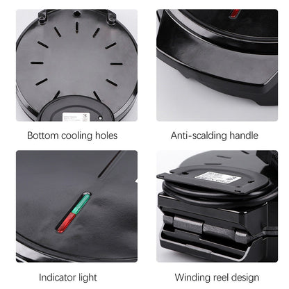 Multi-function breakfast machine with toaster and additional features, European standard 220V, by BackupMyFilesNow.com