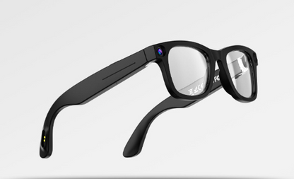 AI Camera Smart Glasses from BackupMyFilesNow.com with sleek design and built-in camera for hands-free recording and capturing photos.