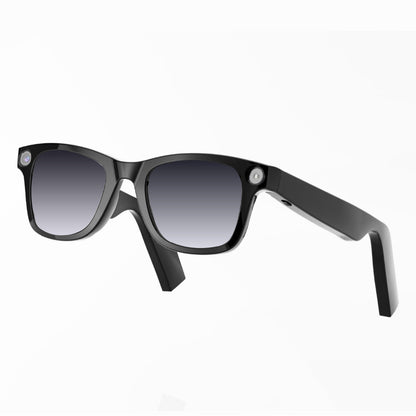 AI Camera Smart Glasses by BackupMyFilesNow.com featuring sleek sunglasses with built-in camera and smart technology.