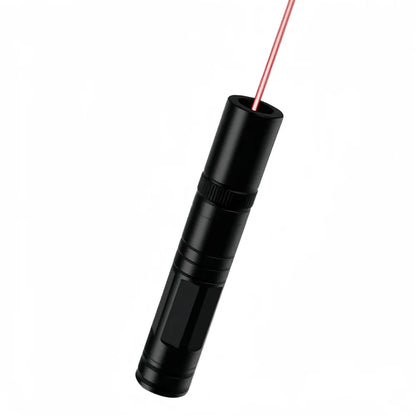 Green and red laser pointer teaching tool and pet toy, automatic cat laser focus lazer pen with playful light projection.