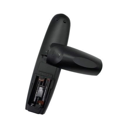New remote control for SMART TECH Android Smart TV 24HA20T3 65QA20V3, shown in black with buttons for TV navigation.