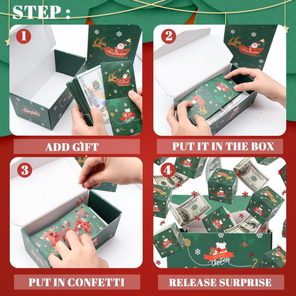 Olive green Surprise Jump Box by BACKUPMYFILESNOW.COM® with 16 bounce boxes for fun, active play and outdoor activities.