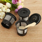 Coffee filter cup with K-Cup coffee filter accessories from BACKUPMYFILESNOW.COM®, showing the filter and accessories in use.