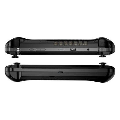 GPD 2025 WIN 4 handheld gaming laptop with 32GB RAM, 1TB SSD, 2TB HDD, AMD 8840U HX370 processor, touch screen display.