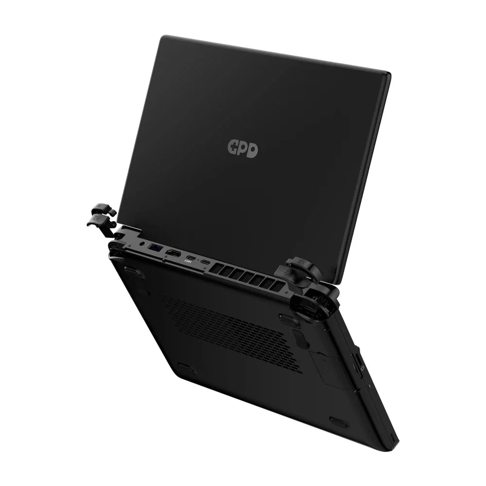 GPD WIN Max 2 2025 gaming laptop with 10.1-inch display, AMD AI-9 HX, 64GB RAM, 2TB NVMe, Windows 11, portable design