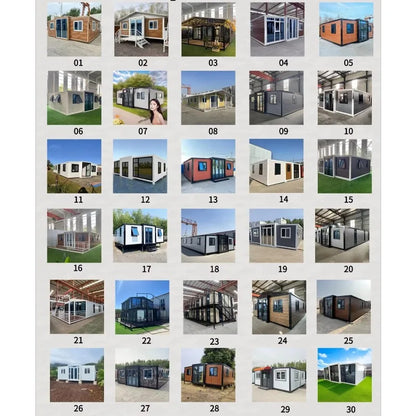 Modular container house by BACKUPMYFILESNOW.COM®, expandable prefab tiny home, 20ft or 40ft, foldable design for resort camping.