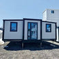 Modular container house by BACKUPMYFILESNOW.COM®, a foldable prefab tiny home suitable for resort camping, available in 20ft and 40ft sizes.