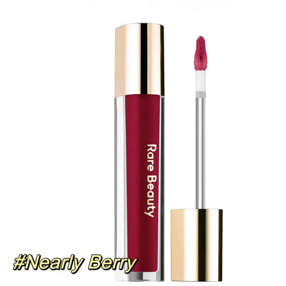 Rare Beauty 3D Face Contour Bronze Stick with natural finish, smooth lasting formula, and glossy lipstick for makeup and contouring.