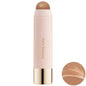 Rare Beauty 3D Face Contour Bronze Stick, natural contour and concealer for a smooth, lasting makeup look with glossy lipstick