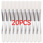 Pink DIY facial masks brushes set with soft hair applicators for face masks, makeup, and spa facial care tools.