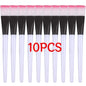 Pink beauty facial masks brushes for DIY face masks, makeup application, and spa facial care tools.