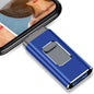Pink BackupMyFilesNow.com 256GB USB 3.0 iPhone flash drive with 3-in-1 micro memory stick for Android and mobile phones.