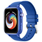 Pink 4G kids smart watch with GPS, camera, video call, SOS, and tracker features for child safety and communication.