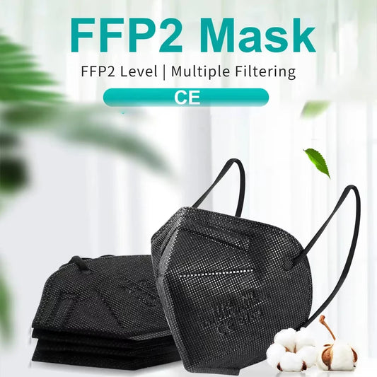 Pink 5-layer KN95 face mask filters for adults, reusable FFP2 surgical mask, homologated CE KN95 by BackupMyFilesNow.com