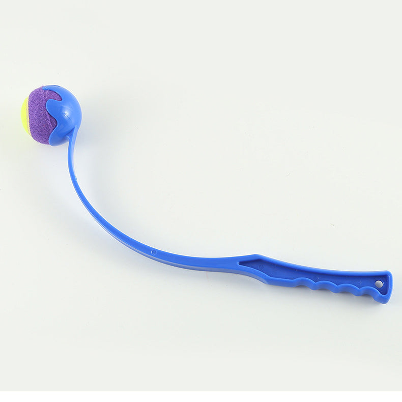 Pink outdoor dog training toy with a throwing cue, designed for pet exercise and training by BACKUPMYFILESNOW.COM®.