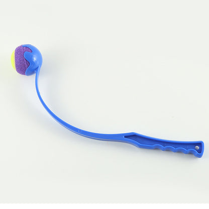 Pink outdoor dog training toy with a throwing cue, designed for pet exercise and training by BACKUPMYFILESNOW.COM®.
