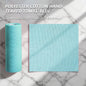 Pink microfiber reusable cleaning wipe roll with 20 sheets, versatile kitchen and car cloth, lightweight and absorbent.