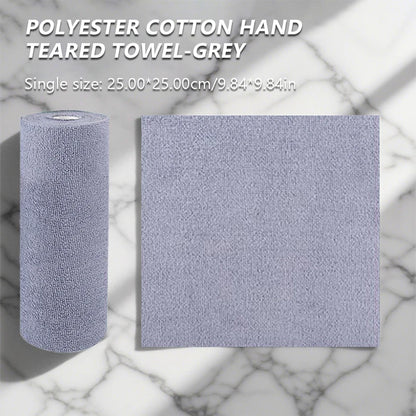 Pink Seametal reusable microfiber cleaning wipe roll with 20 sheets, ideal for car, kitchen, and household cleaning tasks.