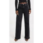 Women’s high-waisted white denim jeans with straight leg fit, stretch fabric, and comfortable style from 2025 Ins Fashion.