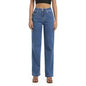 High-waisted white denim jeans for women, straight-leg style, stretchy and comfortable, from BackupMyFilesNow.com