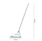 Pink silicone scraper broom and glass wiper, household floor mop with high-place cleaning, bathroom sweeping, and water-resistant design.