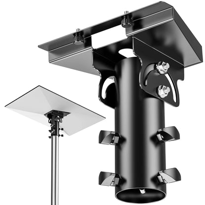 Pipe adapter for Starlink Gen 3 roof pole mount and wall stand, compatible with Starlink V3 satellite dish, by BACKUPMYFILESNOW.COM®.