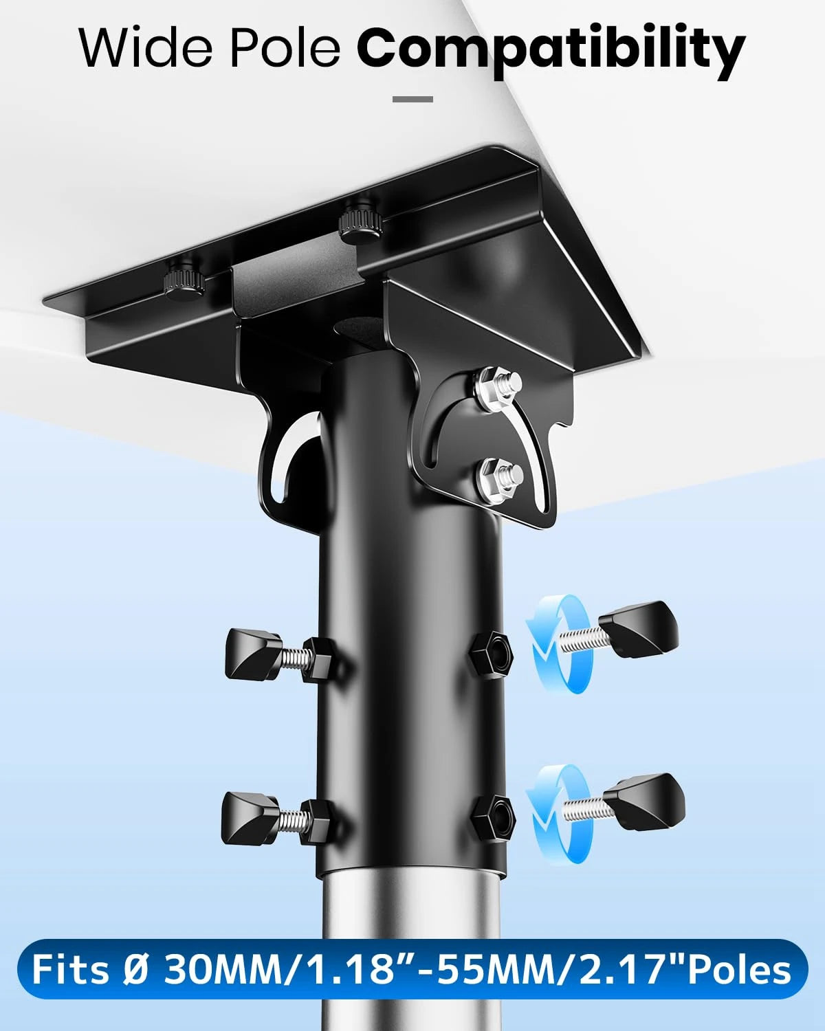 Pipe adapter for Starlink Gen 3 roof pole mount, wall stand, and round mounting kit accessories for Starlink V3 dish.