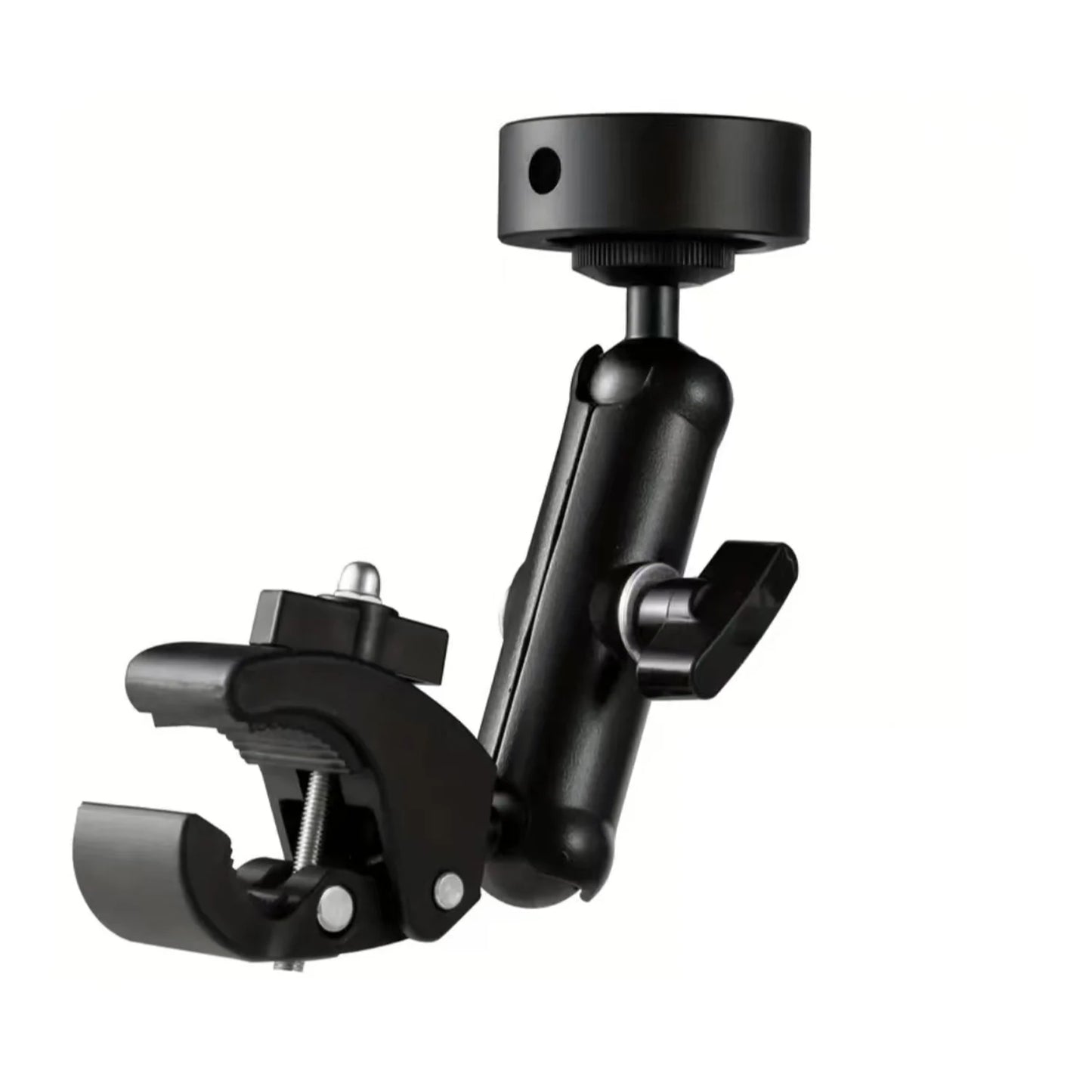 Adjustable Starlink Mini satellite antenna bracket with 360° rotation grip, windproof outdoor satellite dish mount by BACKUPMYFILESNOW.COM®