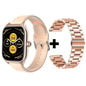 Smartwatch for Android and iOS with 1.83-inch HD display, Bluetooth call, message alerts, music, sports mode, suitable for men and women.