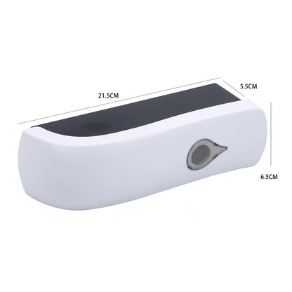 Wall-mounted 300ml manual soap dispenser in euro style, suitable for hotel bathrooms, featuring sterilization and disinfection functions.