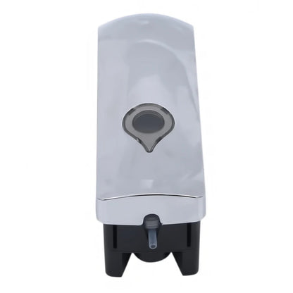 Wall-mounted 300ml manual soap dispenser in euro style, suitable for hotel bathrooms, with sterilization and disinfection features.