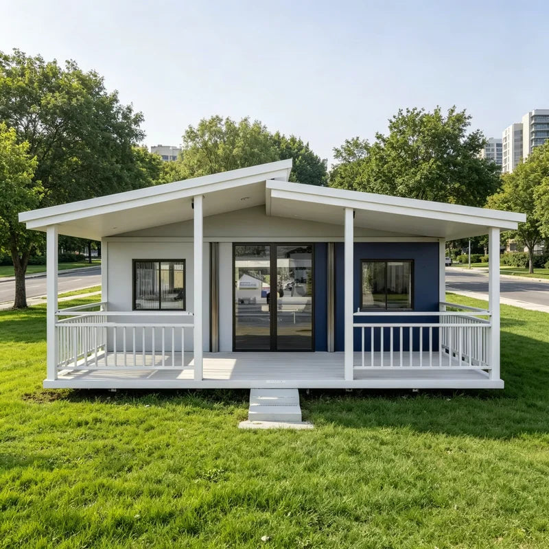 Brown customized foldable modular shipping container house by BACKUPMYFILESNOW.COM®, prefabricated mobile villa with modern design.