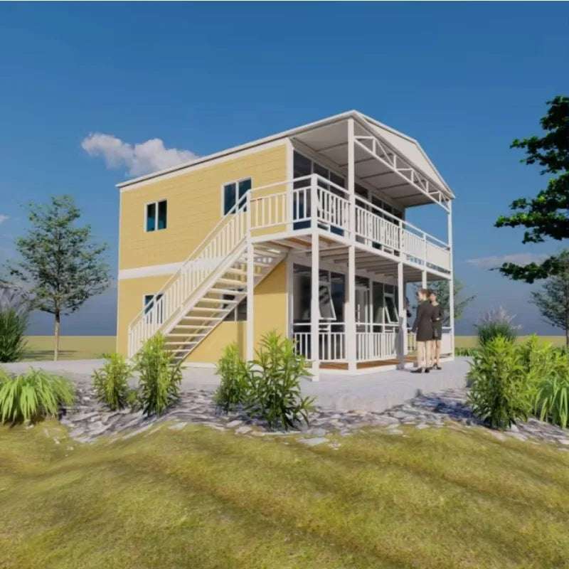 Prefab portable container house by BACKUPMYFILESNOW.COM®, 2025 office dormitory, flat-pack, movable prefabricated living home.