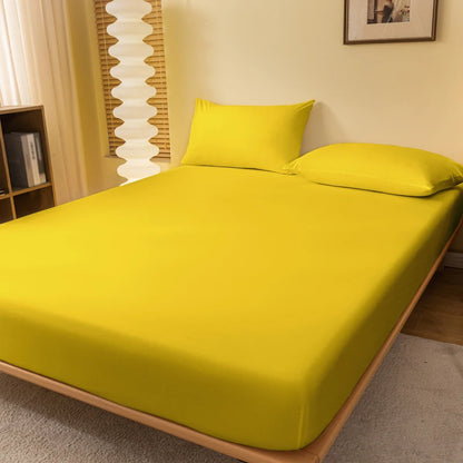 Purple solid color matte bed sheet and bed cover for bedroom, 200x220cm, from BACKUPMYFILESNOW.COM®.