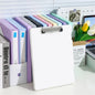 Purple A4 multi-functional file folder for desktop organization, test papers, office documents, and storage from BackupMyFilesNow.com