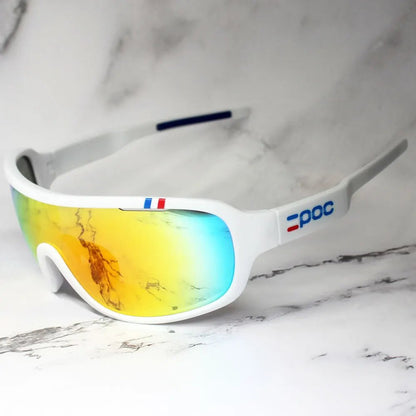 UV400 safety cycling goggles for men and women, outdoor MTB sunglasses with sport-ready design and protective eyewear.