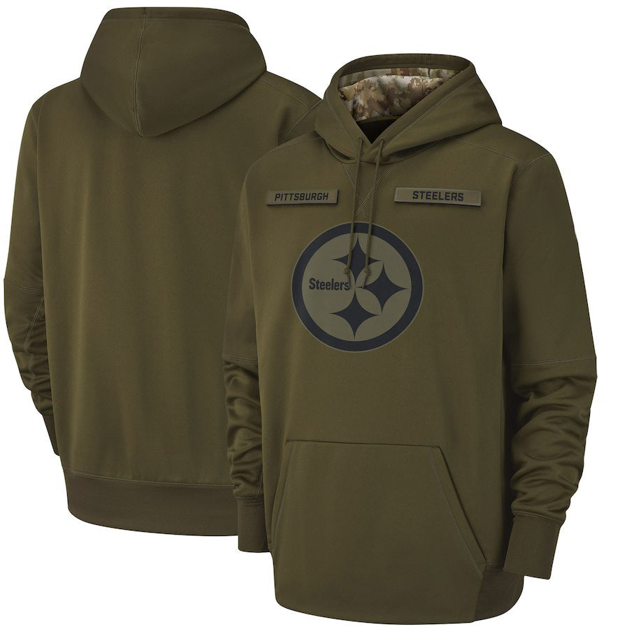 Men's NFL Tribute loose fit hoodie sweatshirt by BACKUPMYFILESNOW.COM®, featuring team logo and comfortable casual style.