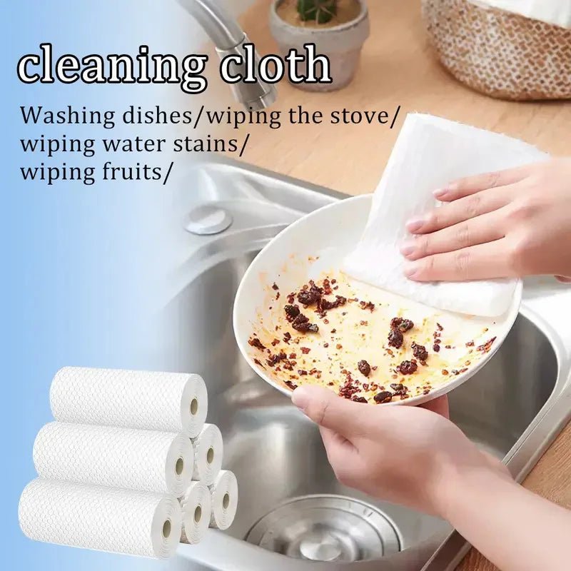 Set of 400 washable kitchen paper towels from BACKUPMYFILESNOW.COM®, versatile dry and wet cleaning cloths for dishwashing and cleaning.