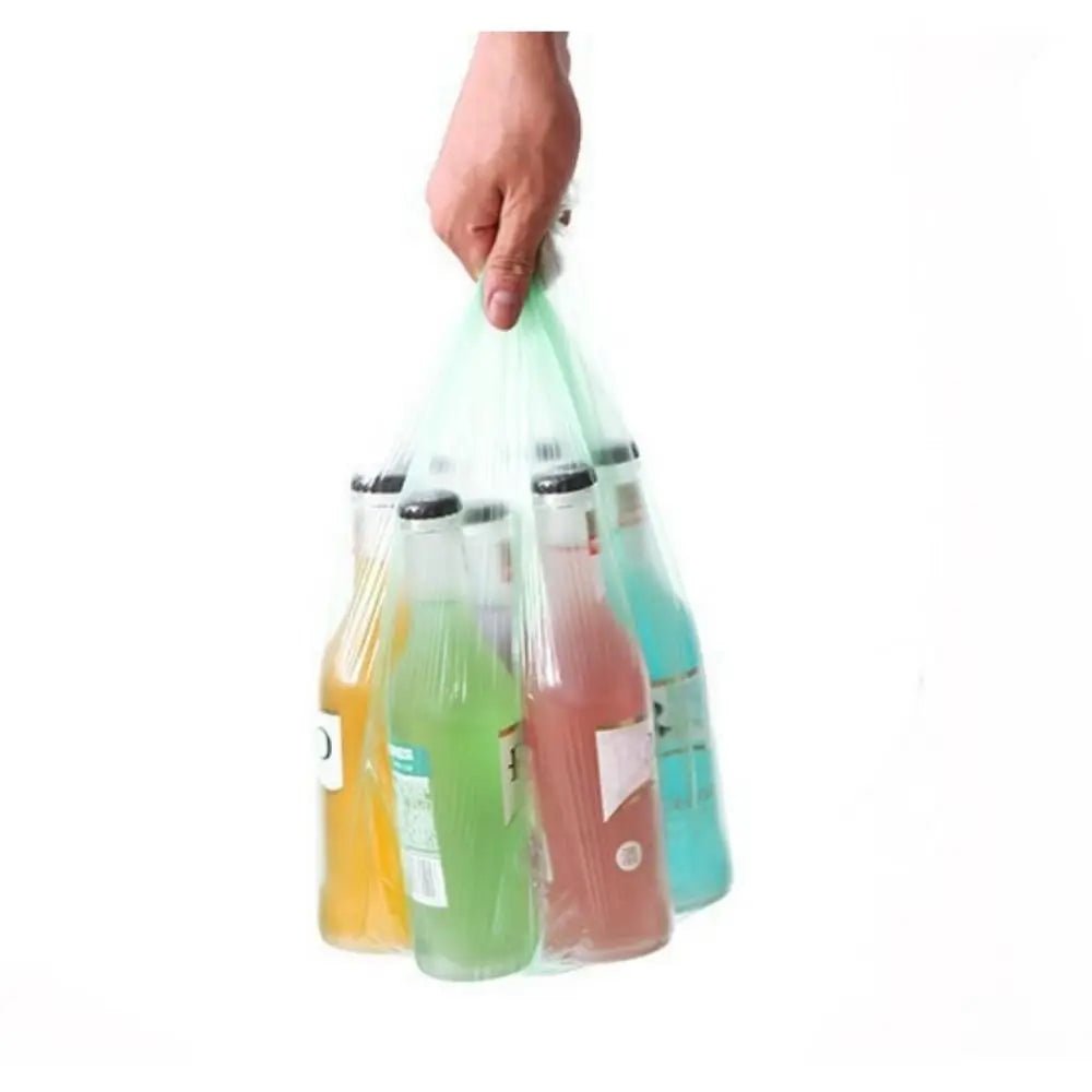 BackupMyFilesNow® disposable trash pouch, 45x50cm, thick household garbage bags, 1.5 rolls, 100pcs, breakpointed waste bags.