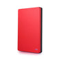 Red BackupMyFilesNow 500GB portable external hard drive, 2.5-inch USB 3.0 HDD for PC, MacBook, PS4, and PS5 systems