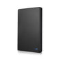 Red BackupMyFilesNow portable 500GB external hard drive with USB 3.0 for PC, MacBook, PS4, and PS5, 2.5-inch HDD.
