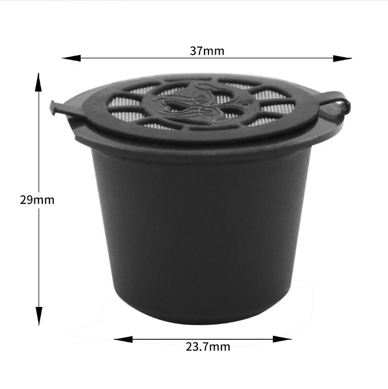Red reusable coffee filter for coffee pods and capsules, designed for eco-friendly brewing by BACKUPMYFILESNOW.COM®.