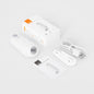 Smart toilet night light with 7-color RGB LED, motion sensor, ideal for washrooms and commodes, provides gentle ambient lighting.
