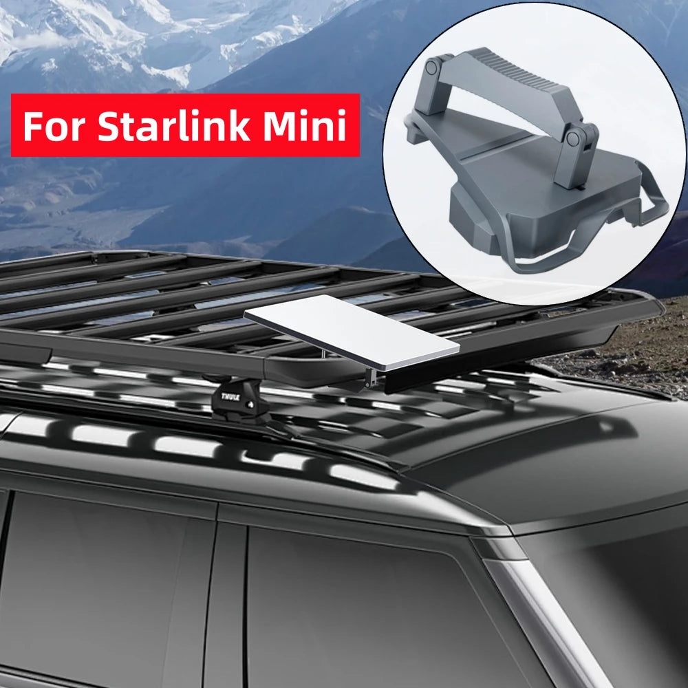 BackupMyFilesNow® Starlink Mini Car Roof Mount for Starlink Internet Kit, satellite mount for cars and yachts.